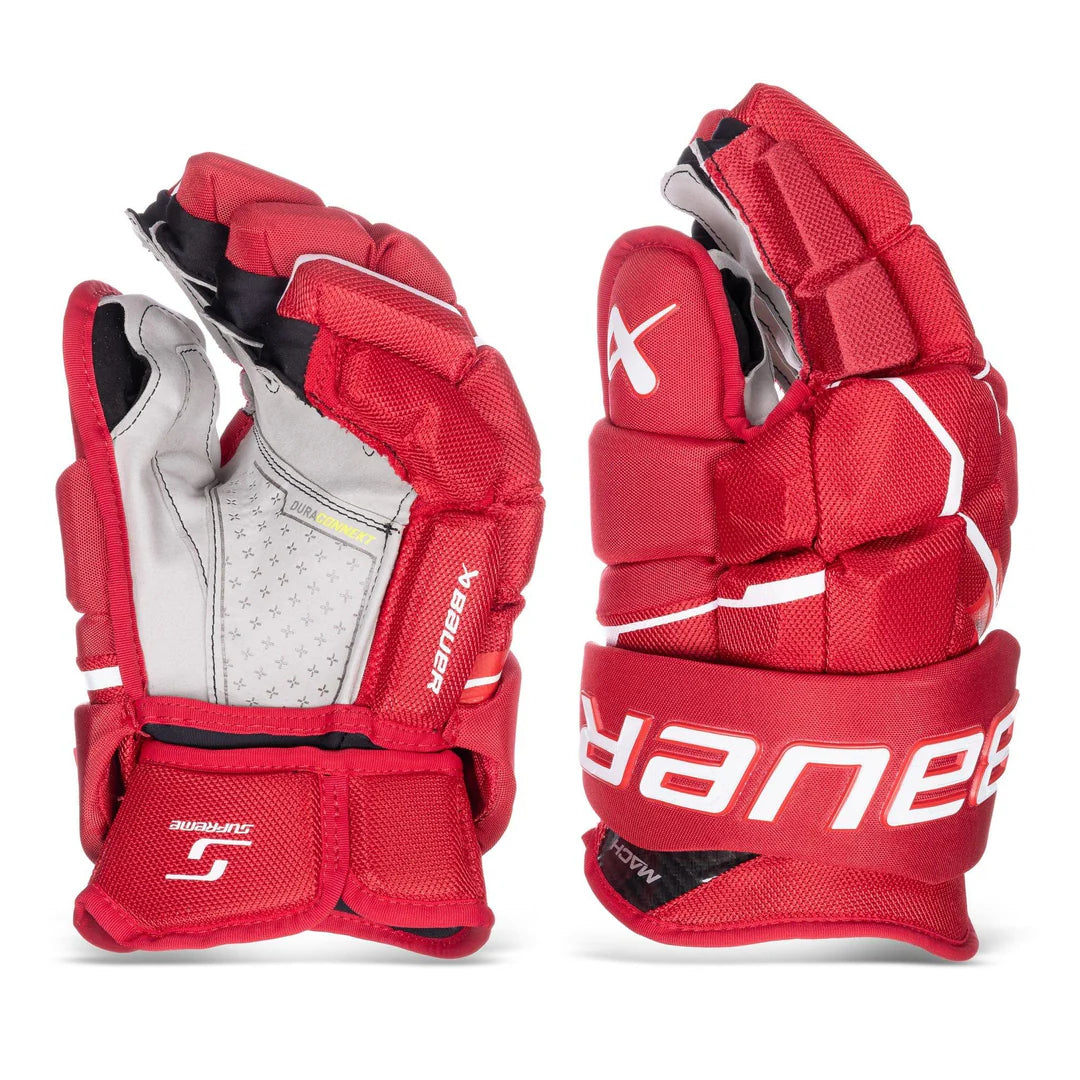 Bauer Supreme Mach Hockey Gloves - Intermediate