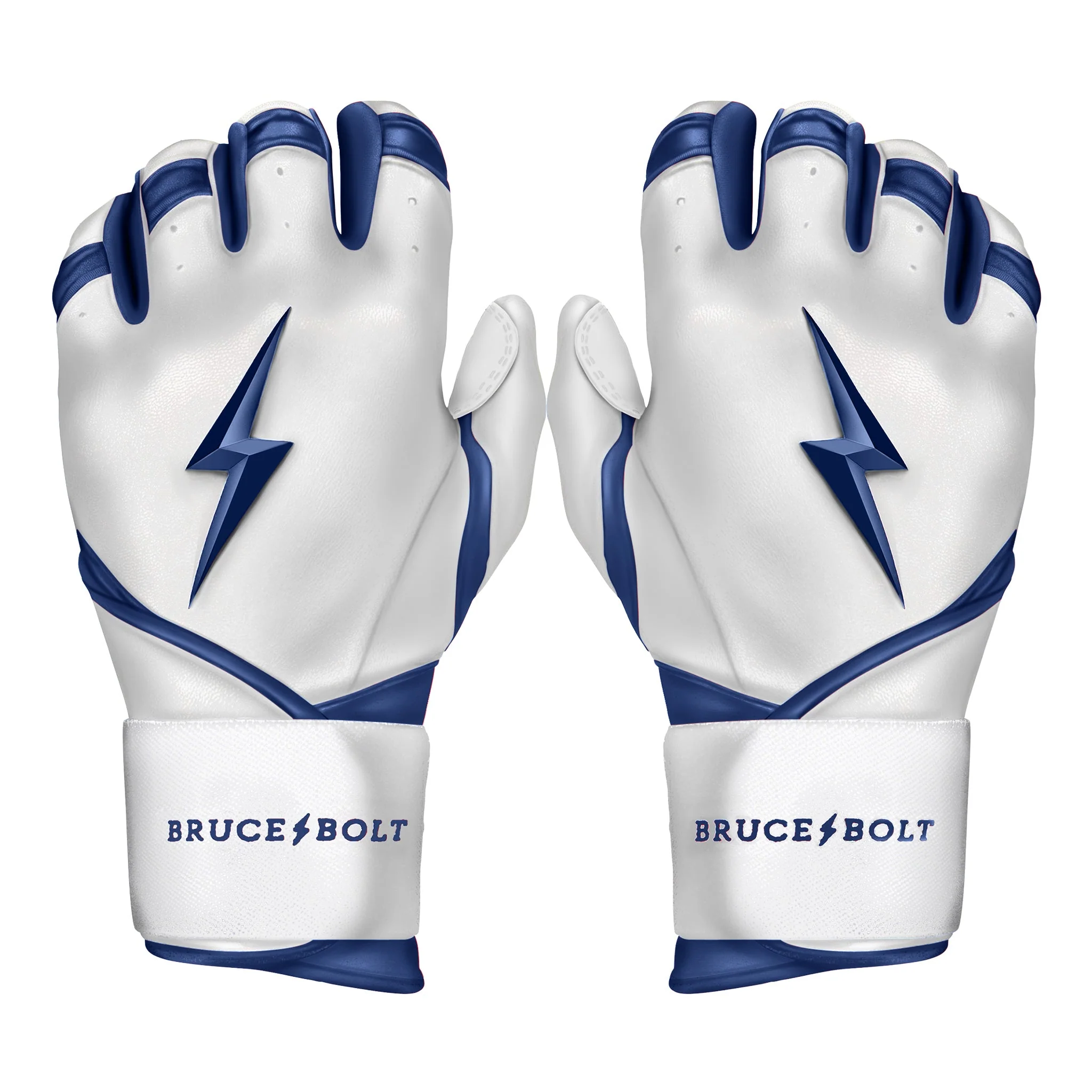 2024 Bruce Bolt Pro Chrome Long Cuff Batting Gloves