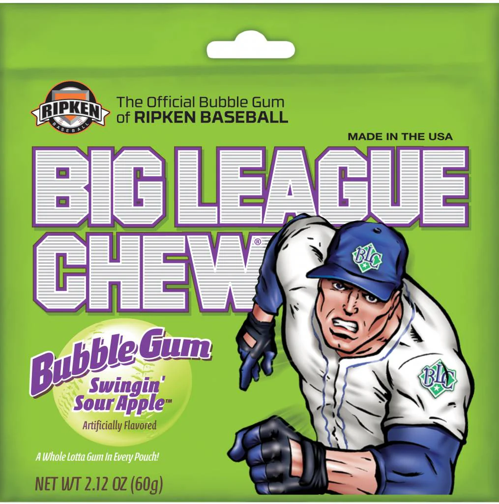 BIG LEAGUE CHEW 60 GRAMS