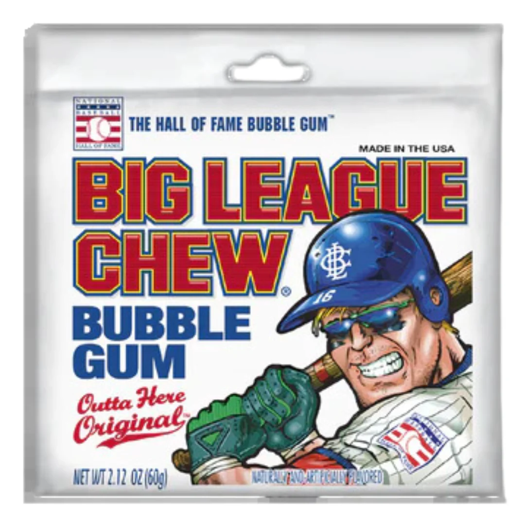 BIG LEAGUE CHEW 60 GRAMS