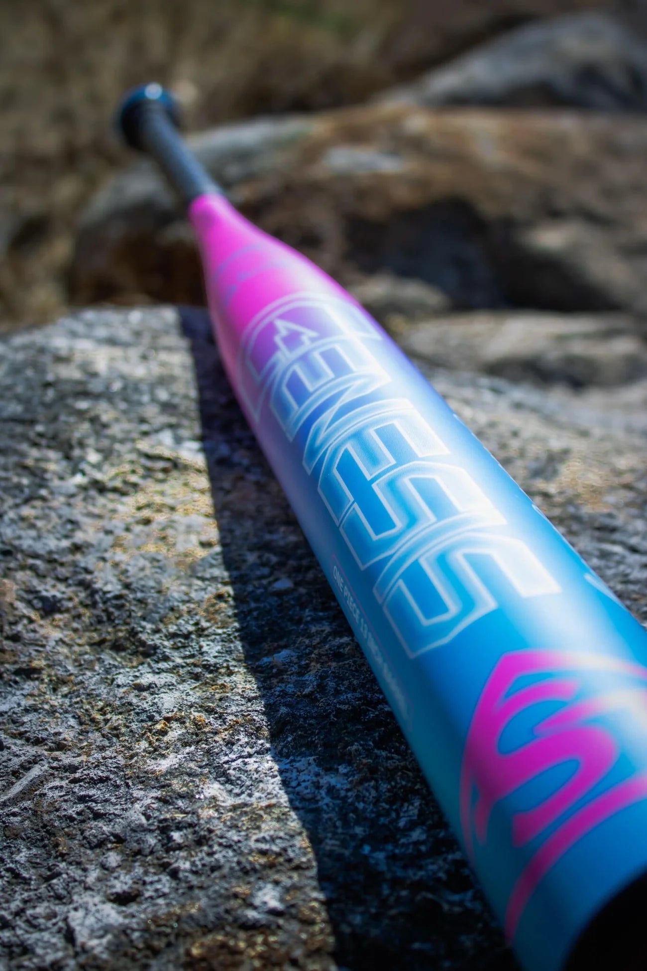 SPORTWHEELS EXCLUSIVE - 2026 Louisville Slugger Genesis "Cotton Candy" 1 Piece Endload (0.5 oz) 13" Slo-Pitch Bat TM21 CCV