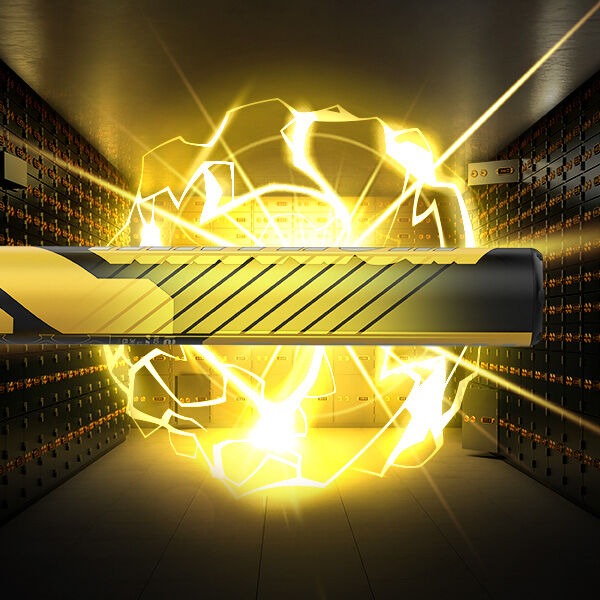 2025 Easton Tantrum Gold 1 Piece Loaded End Load (0.5 oz) 12.75" Slo-Pitch Bat  ESU5TNTG1L