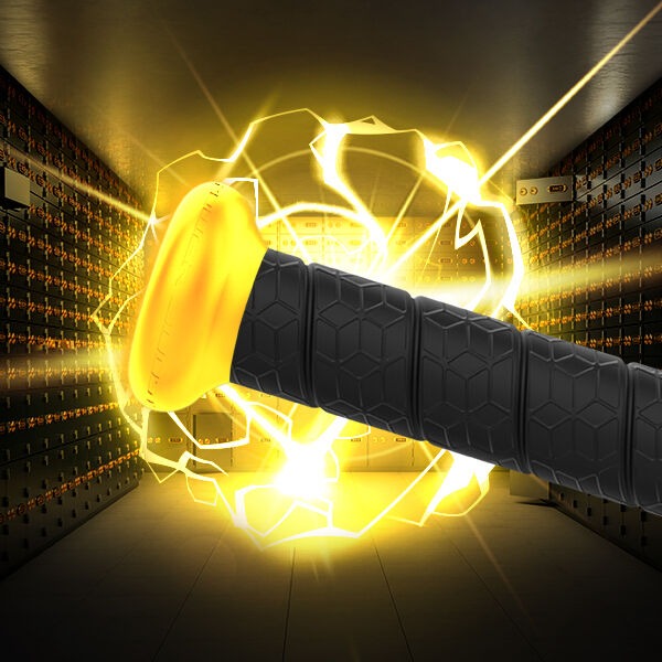 2025 Easton Tantrum Gold 1 Piece Loaded End Load (0.5 oz) 12.75" Slo-Pitch Bat  ESU5TNTG1L