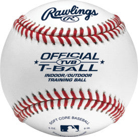 Rawlings 9" Sponge Rubber T-Ball Training Ball TVB-DZ (Dozen)