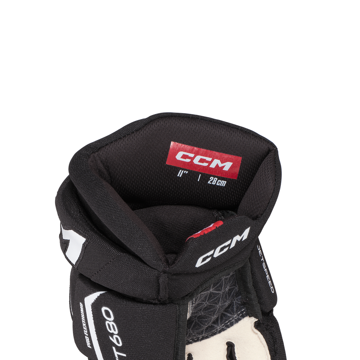 Gants CCM Jetspeed FT8 Pro senior Couleurs CCM Noir-Blanc Taille 7 à 17'' 14 pouces Gants CCM Jetspeed FT8 Pro senior Couleurs CCM Noir-Blanc Taille 7 à 17'' 14 pouces