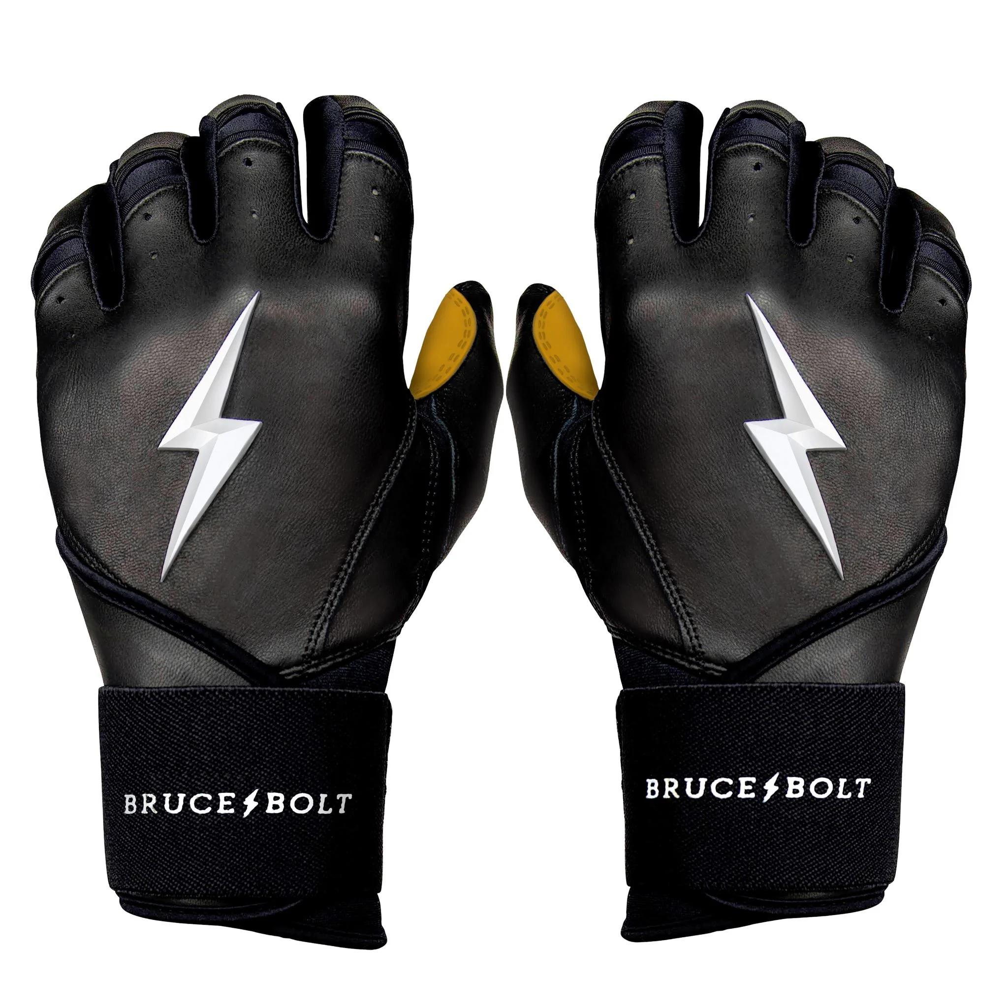 2024 Bruce Bolt Premium Pro Long Cuff Batting Gloves