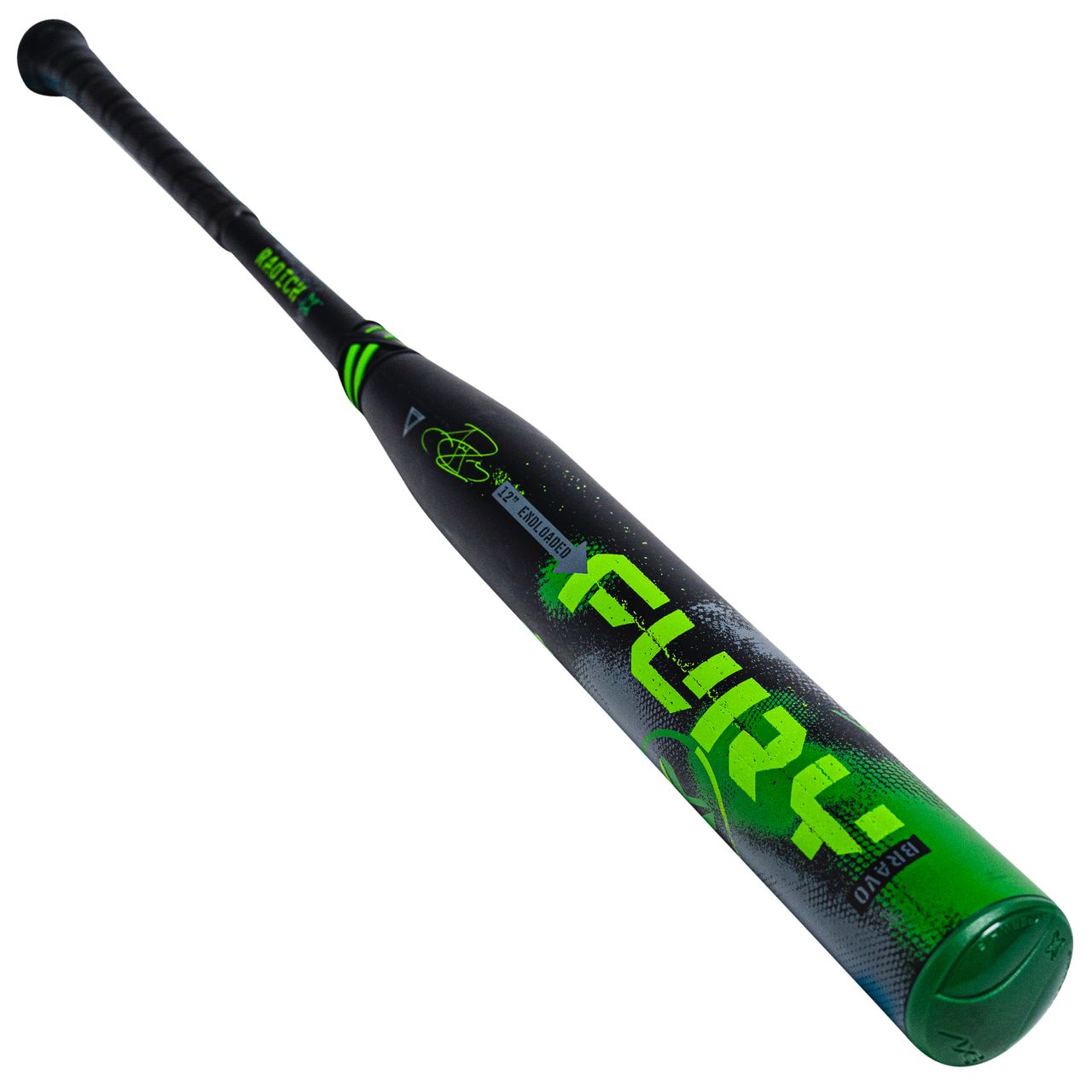 2026 Axe Fury Bravo John Radich Flared Handle 2 Piece 12" Endload (0.5 oz) Slo-Pitch Bat USSSA L154QR - FLR
