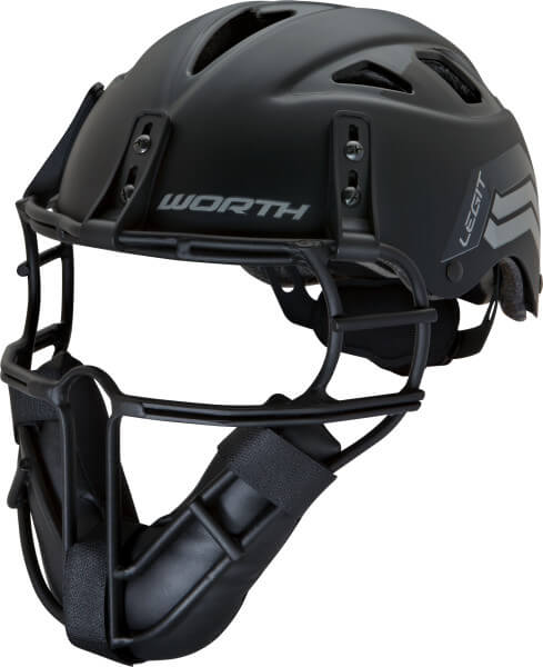 Worth Legit Softball Pitching Helmet LGTPH - Black