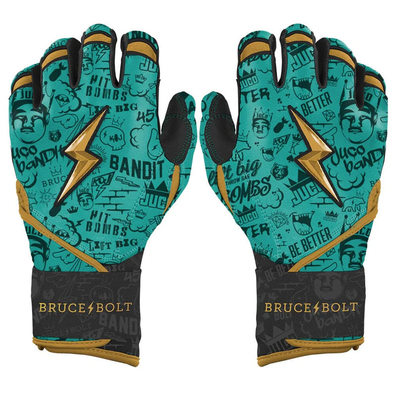 2026 Bruce Bolt Creator Series Long Cuff Batting Gloves King Of Juco BB-LC-JUCO25 - Youth