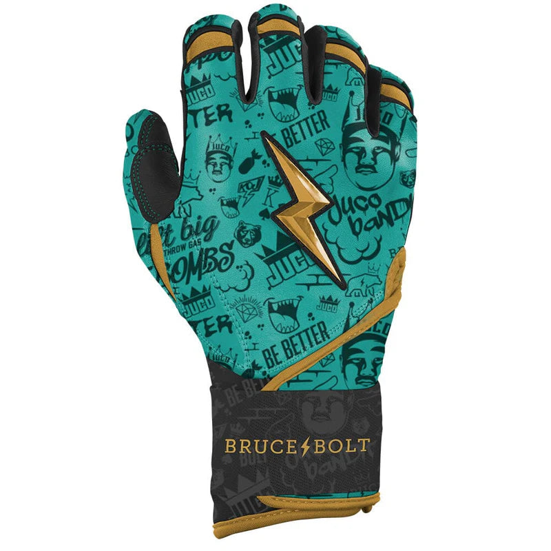2026 Bruce Bolt Creator Series Long Cuff Batting Gloves King Of Juco BB-LC-JUCO25 - Youth