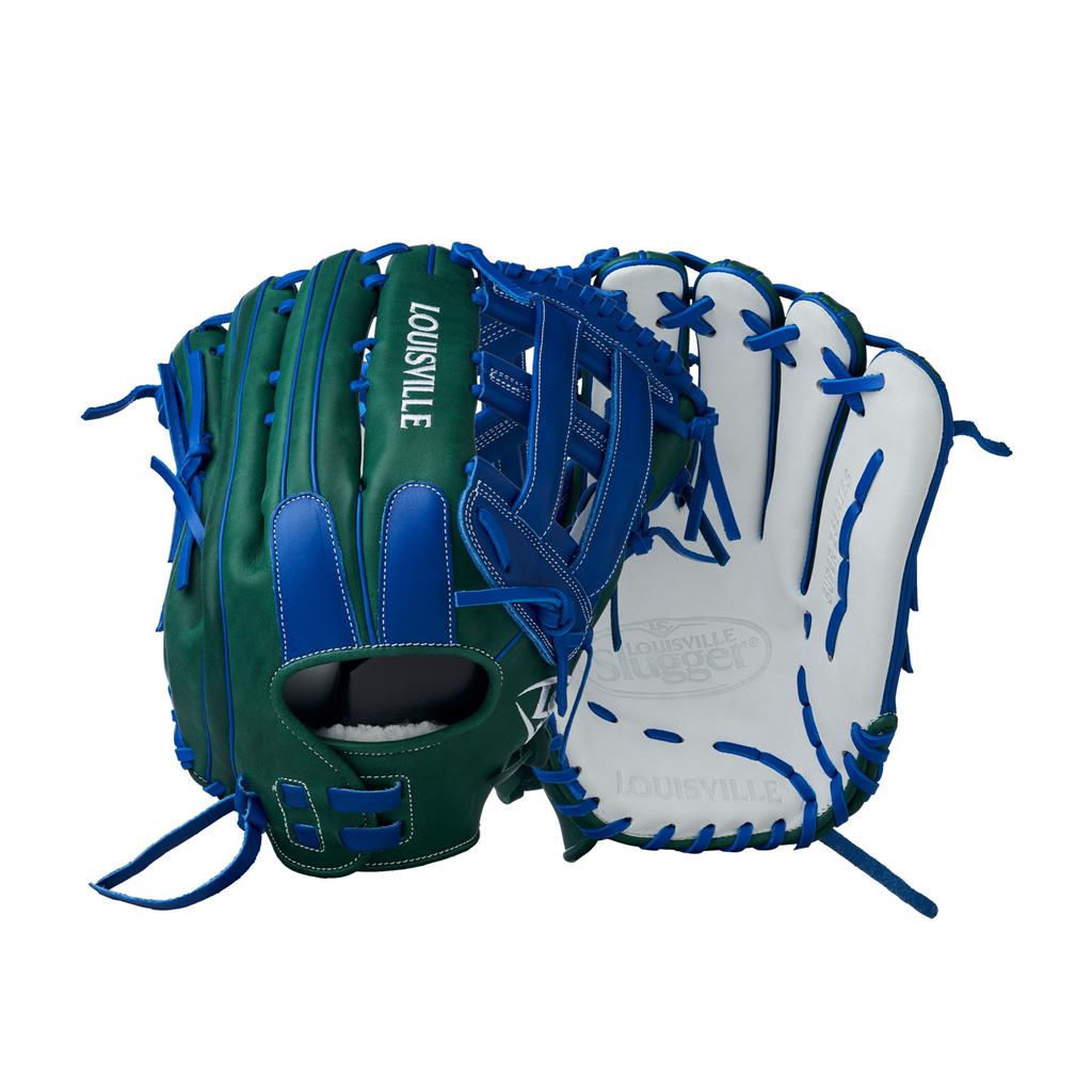 2025 Louisville Slugger Super Z FG25 13" Utility Slo-Pitch Glove LSSZL2513GR Left Hand Throw - Green / Royal