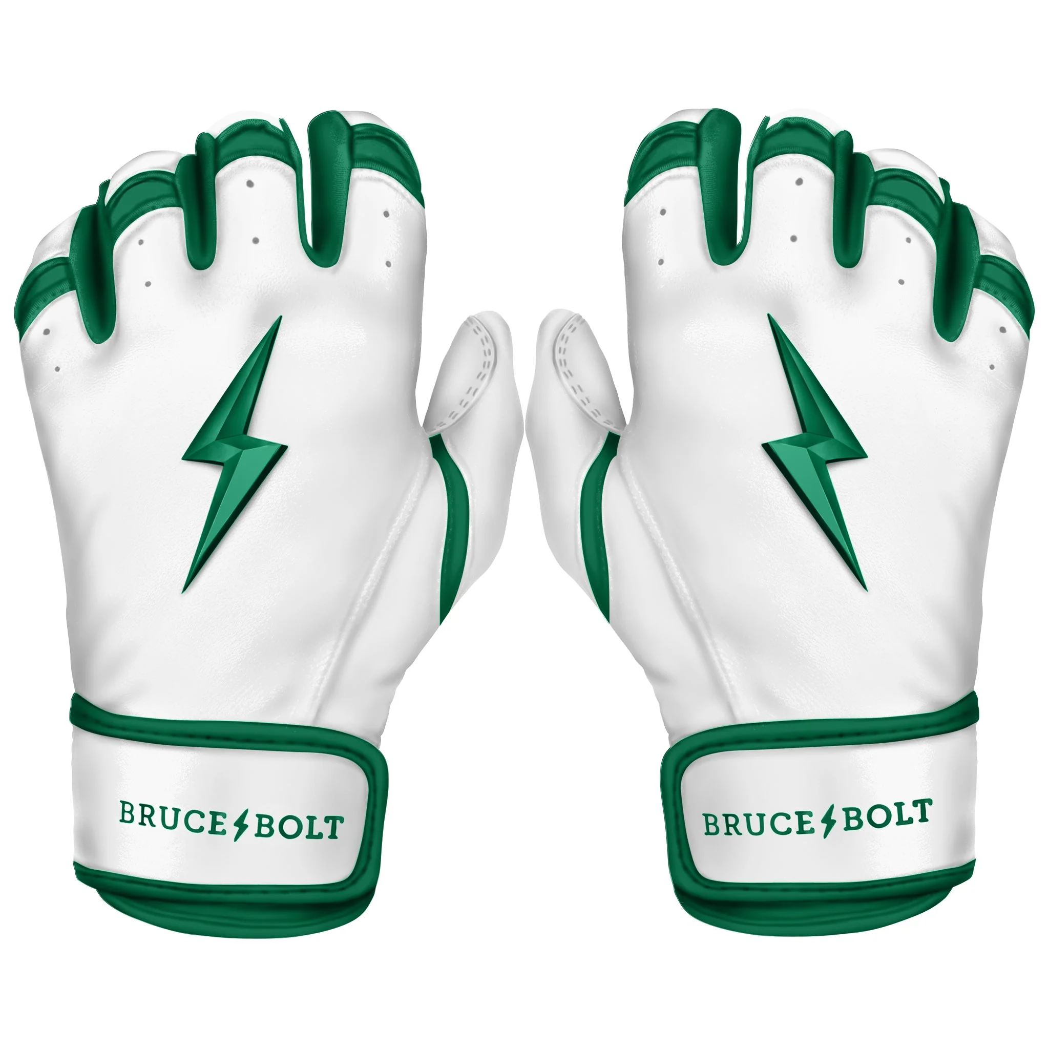 2024 Bruce Bolt Pro Chrome Short Cuff Youth Batting Gloves