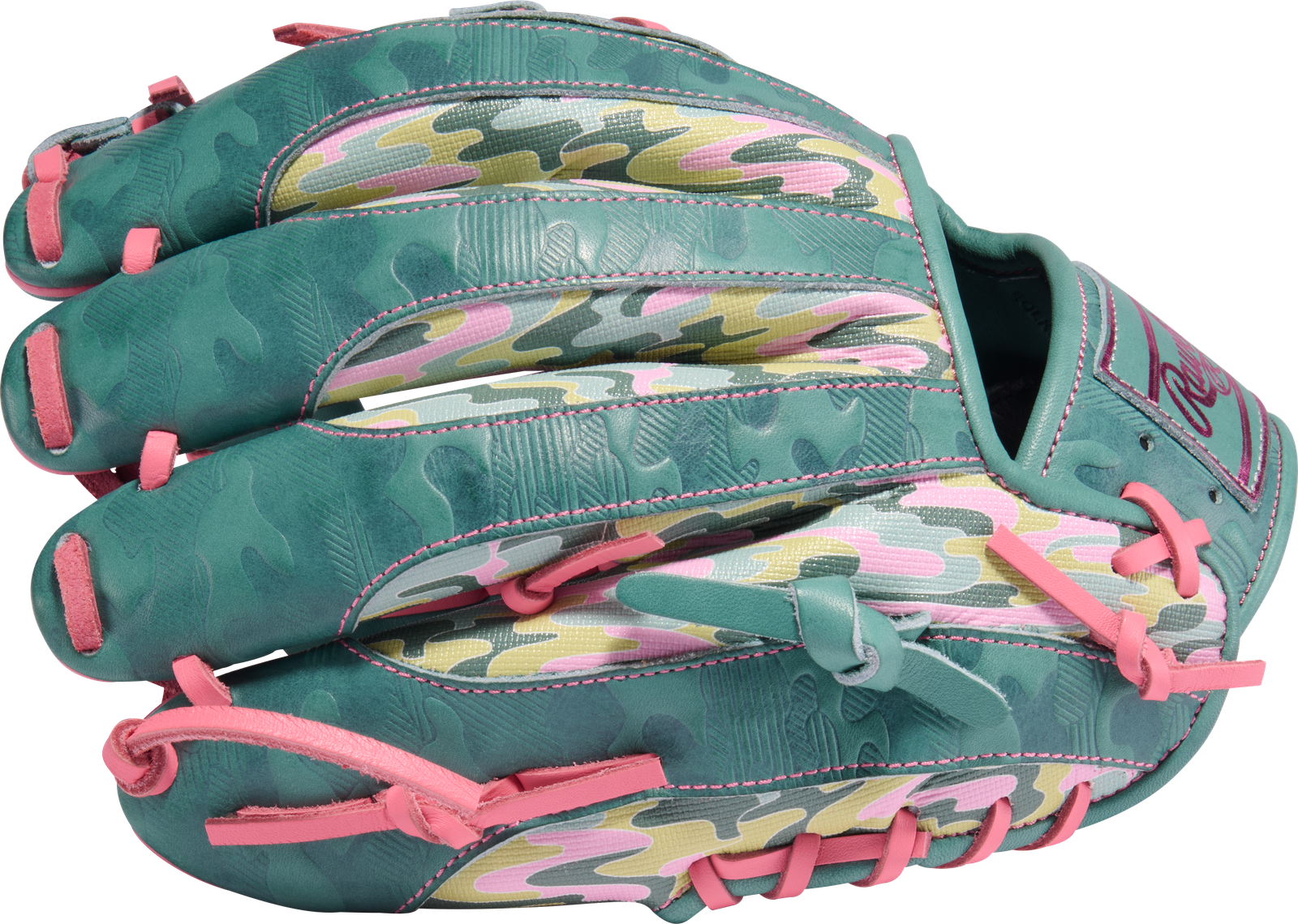 2026 Rawlings Heart of the Hide 11.5" Infield Baseball Glove Right Hand Throw PROR204-2SP - Spruce / Pink