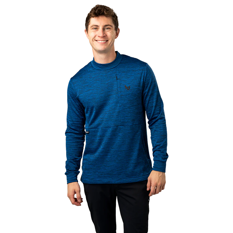 2024 Bauer Fleece Mock Neck Long Sleeve - Senior