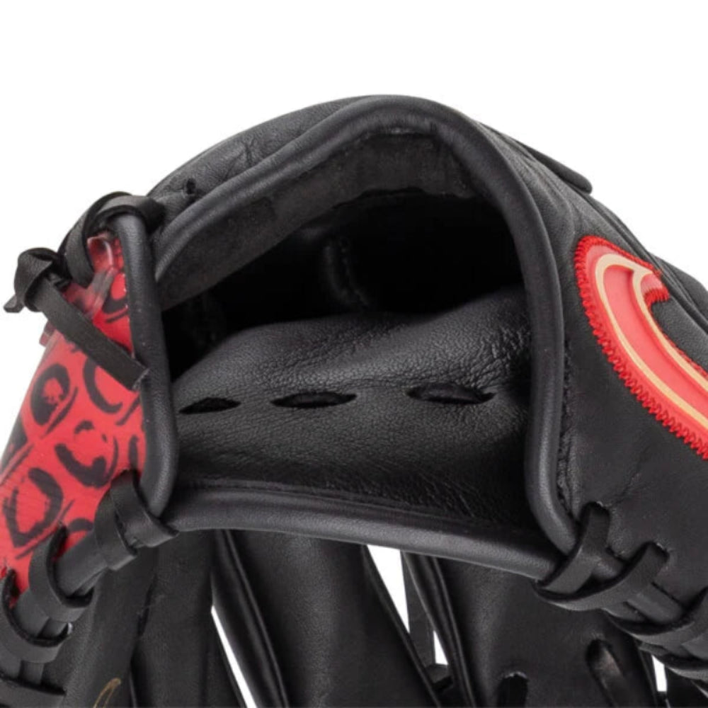 2025 Nike Vapor Elite Snake Eyes Web 11.5" Infield Baseball Glove Right Hand Throw - Black / Crimson