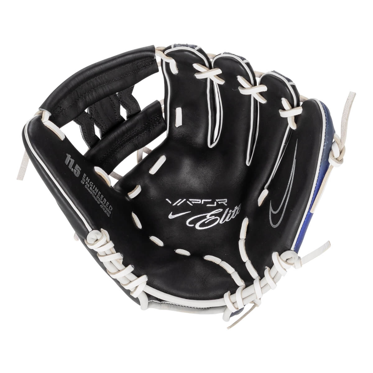 2025 Nike Vapor Elite Snake Eyes Web 11.5" Infield Baseball Glove Right Hand Throw - Black / White / Indigo