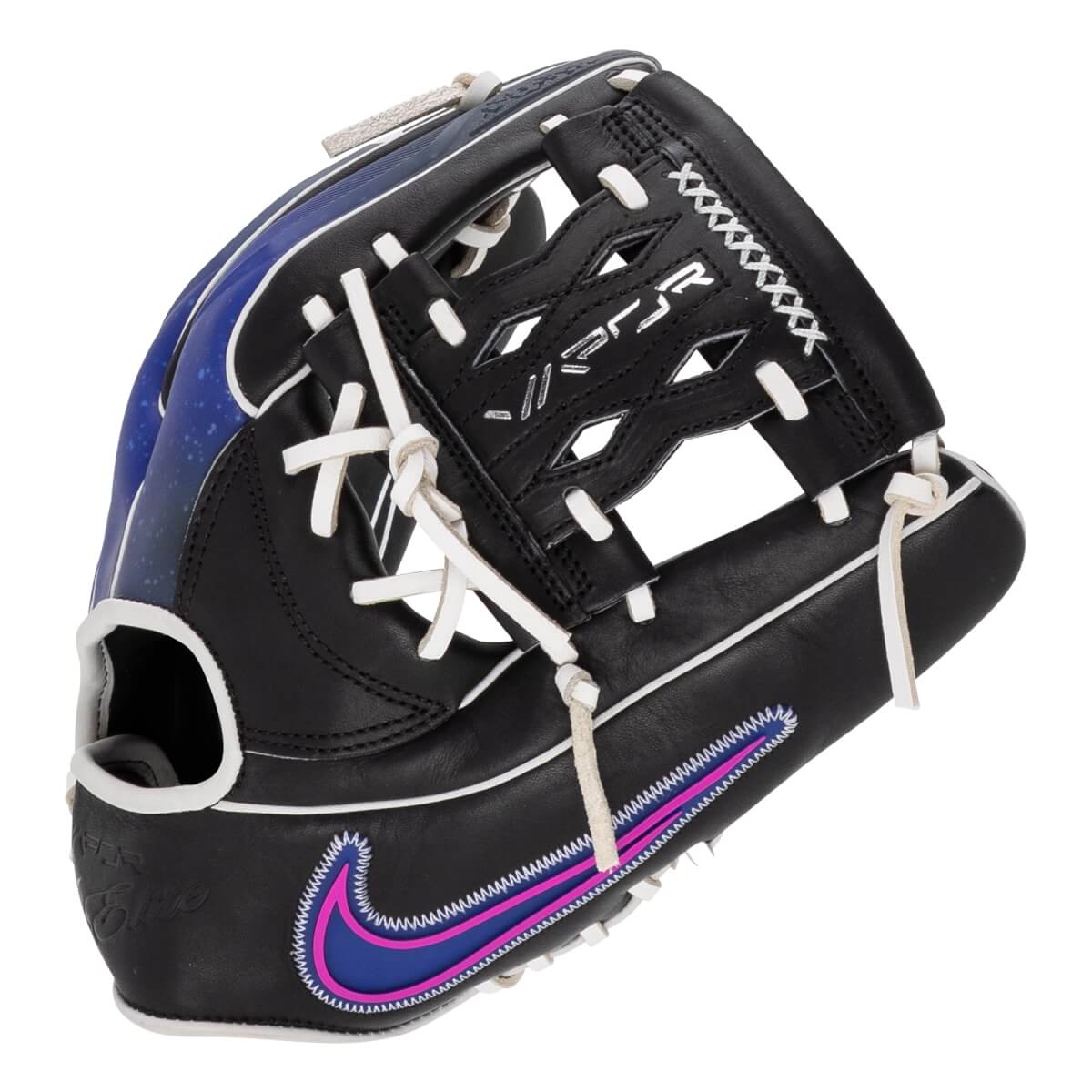2025 Nike Vapor Elite Snake Eyes Web 11.5" Infield Baseball Glove Right Hand Throw - Black / White / Indigo
