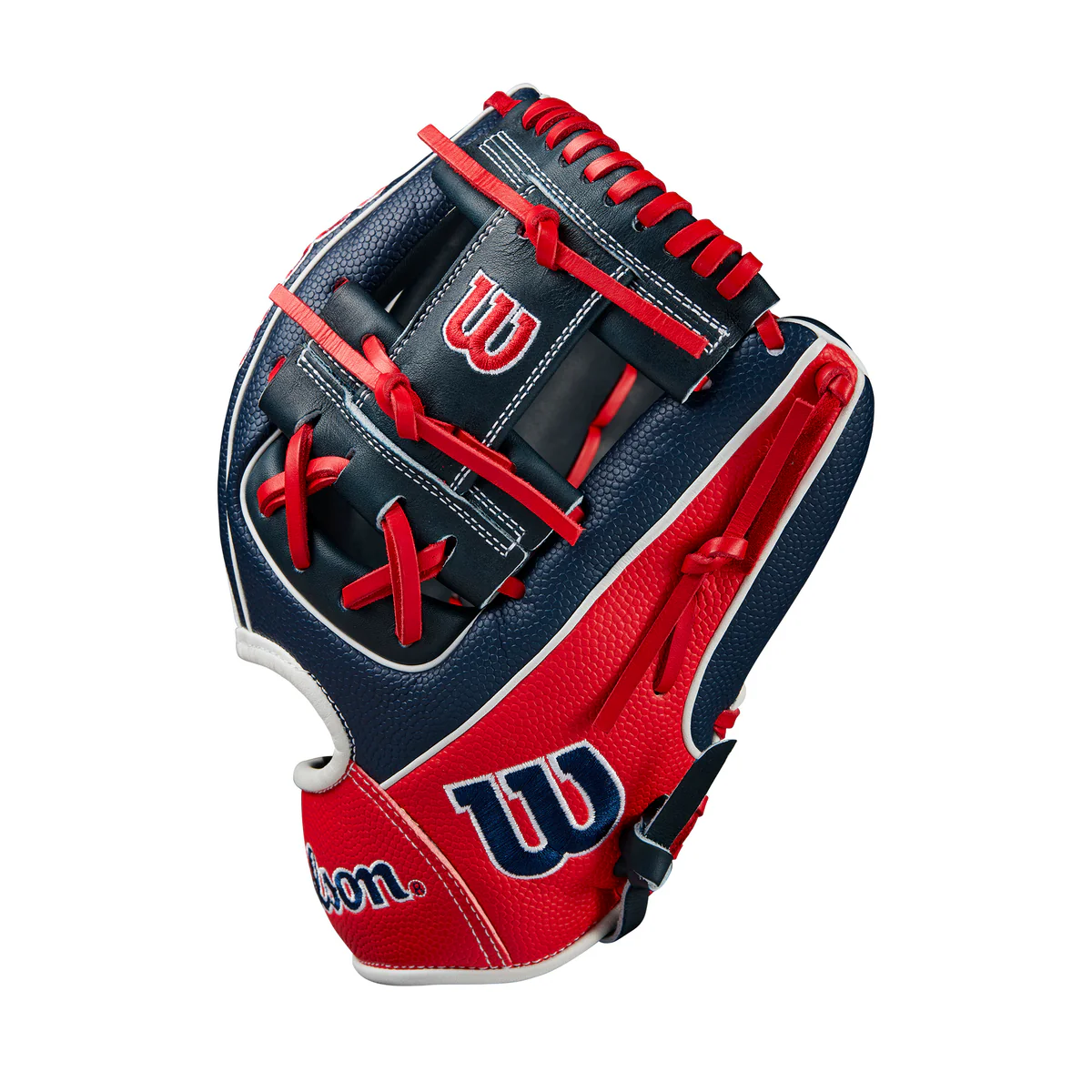 BB GLOVE WILSON A2000 GOTM JULY 1786 11.5&#39;&#39; (Navy-Navy-SS Red) BS24