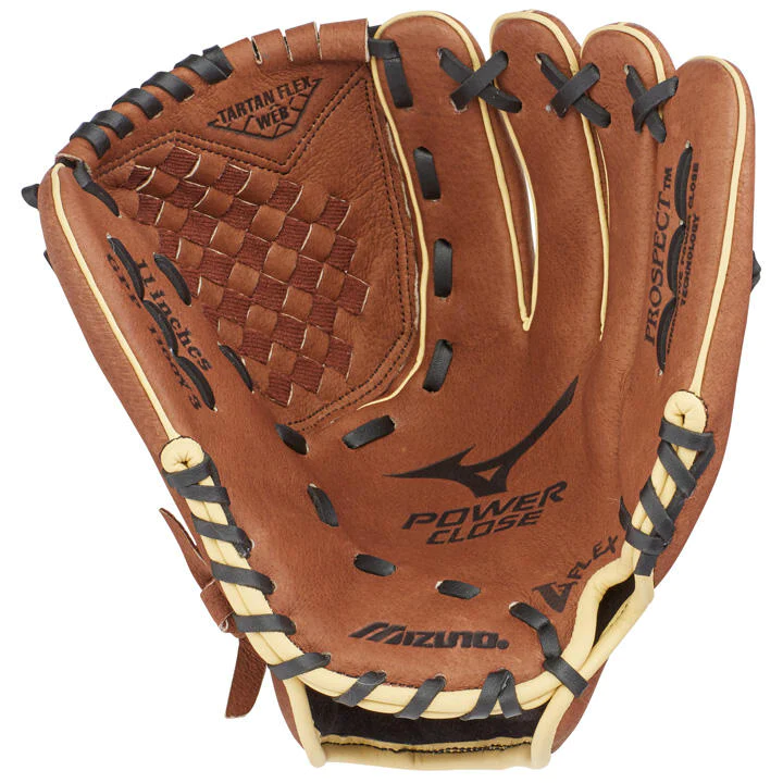 BB GLOVE (LHT) MIZUNO PROSPECT SERIES POWERCLOSE 11&#39;&#39; YOUTH BS24  (GPP1100Y3)