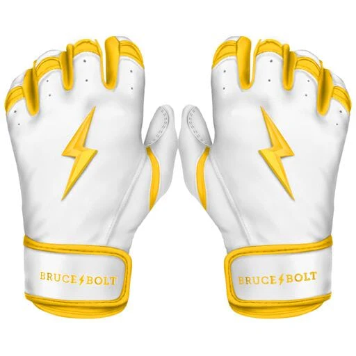 2024 Bruce Bolt Pro Chrome Short Cuff Youth Batting Gloves