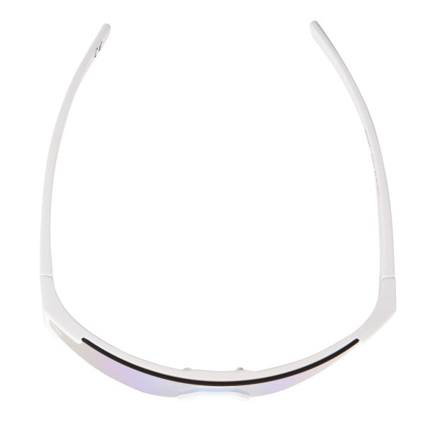 Easton White / Blue Shield Adult Sunglasses