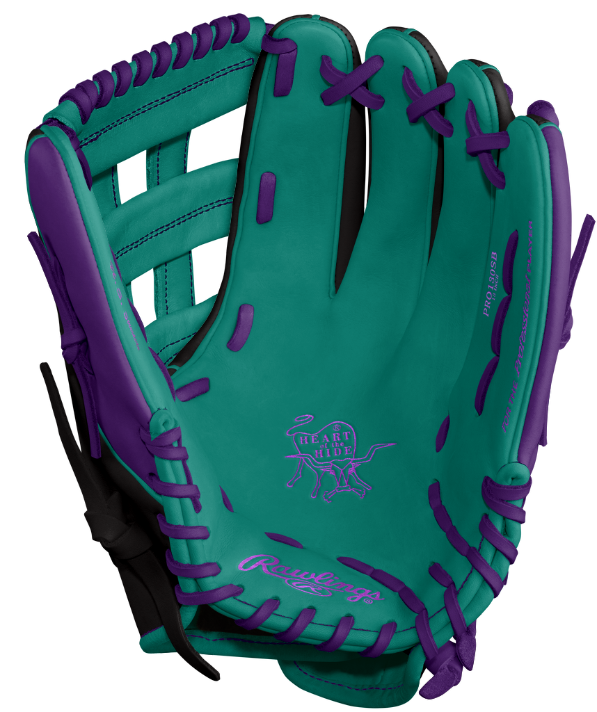 2025 Rawlings Heart of the Hide 13" Evolution Exclusive "Miami Dusk" Outfield Softball Glove PRO130SB - Right Hand Throw