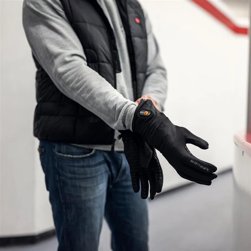 2026 Bauer Redline Heated Gloves -  Senior