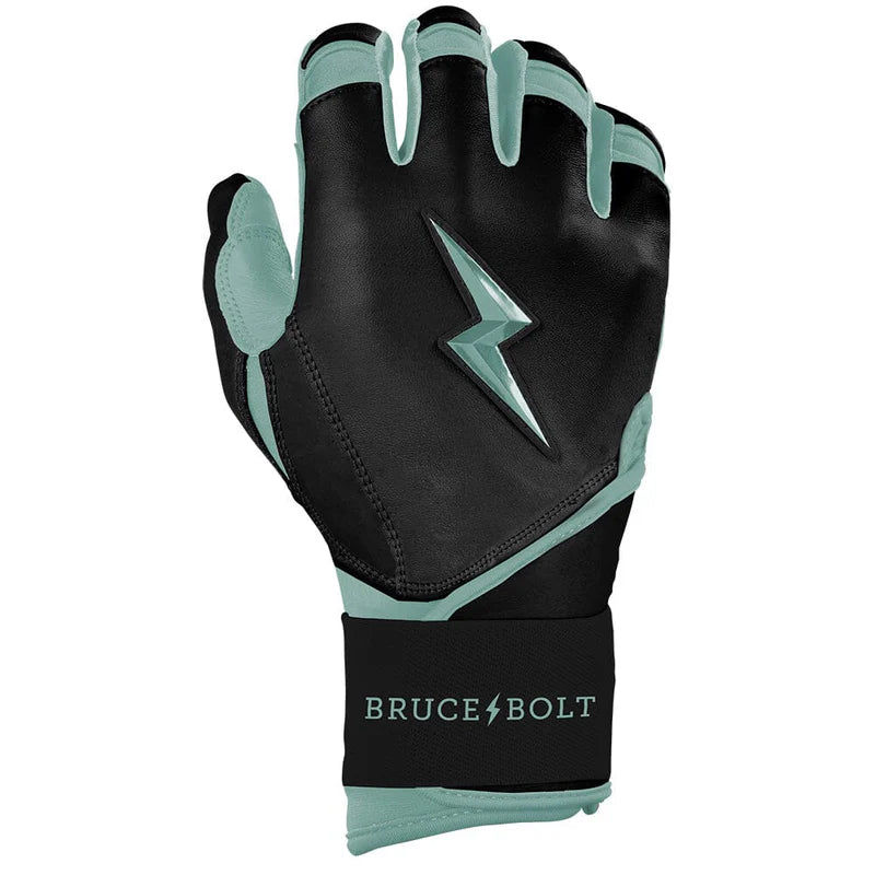 2026 Bruce Bolt Signature Series Long Cuff Batting Gloves BB-LCBG-HBG - Youth - Bader Black