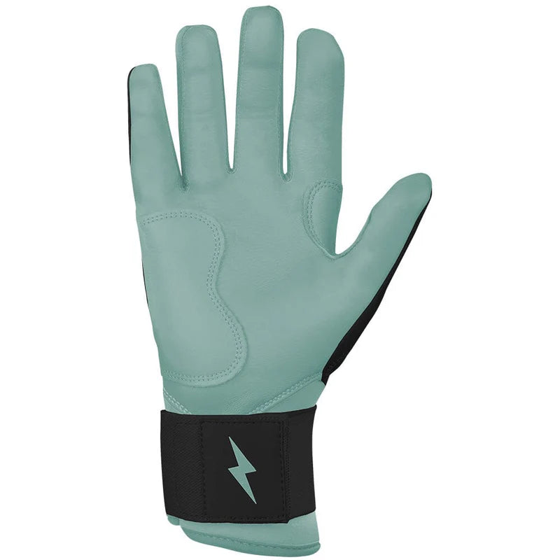 2026 Bruce Bolt Signature Series Long Cuff Batting Gloves BB-LCBG-HBG - Youth - Bader Black