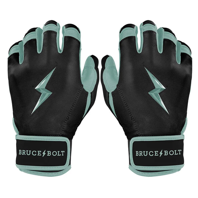 2026 Bruce Bolt Signature Series Short Cuff Batting Gloves BB-SCBG-HBG-Youth - Bader Black