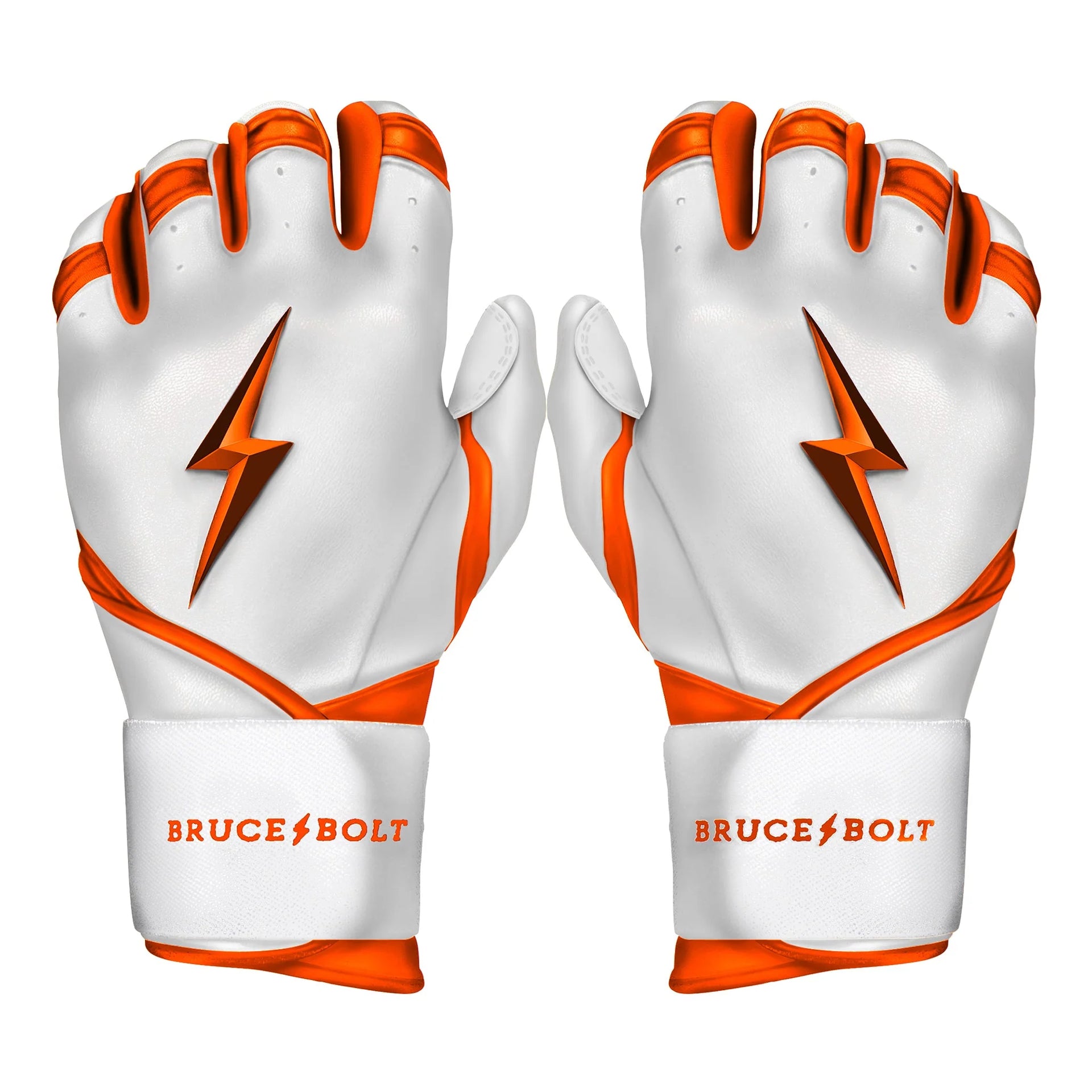 Gants De Frappe Bruce Bolt – Petits – Blanc/Rouge – Jeunes – Manchette Courte – Neufs