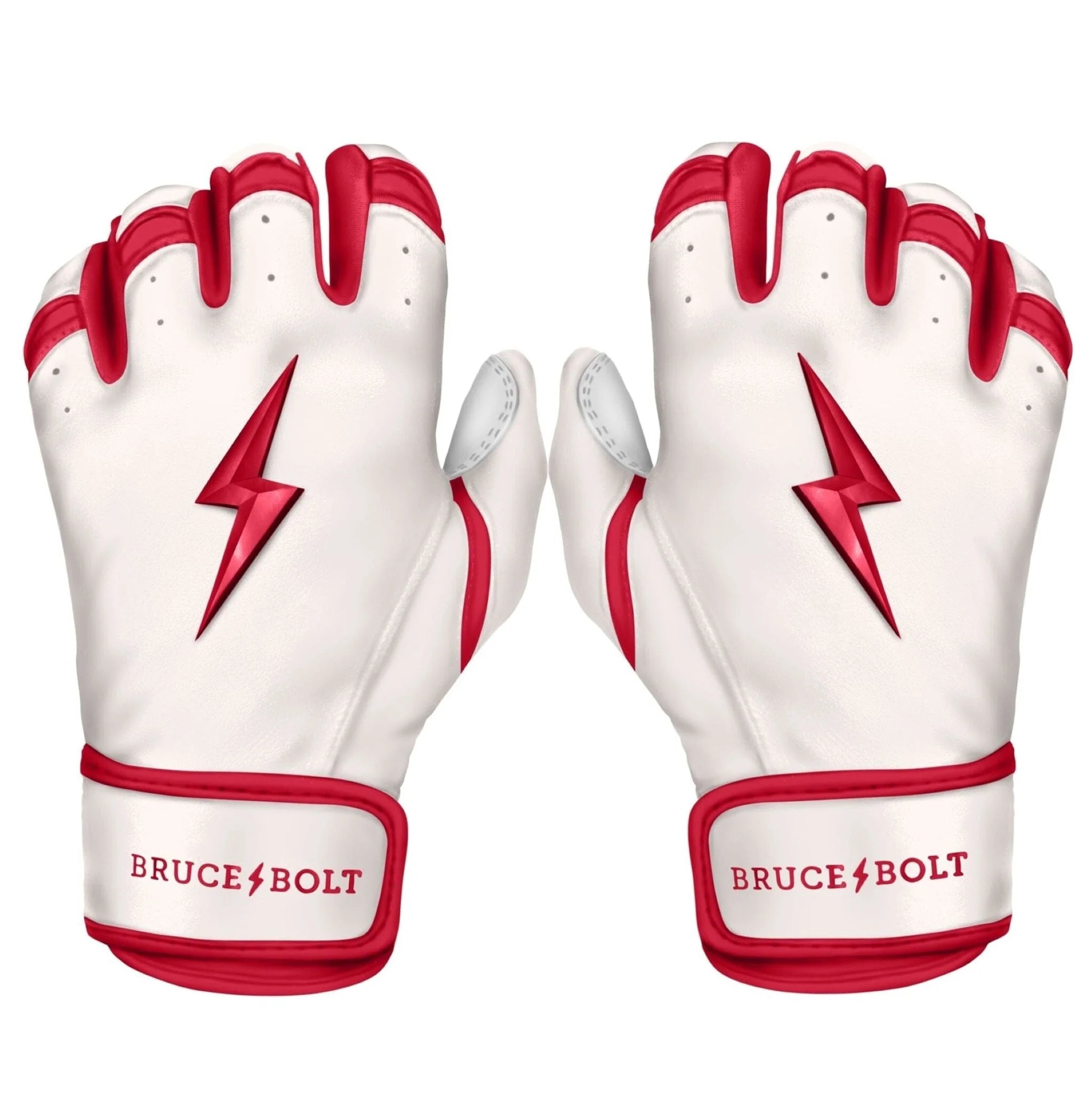 2024 Bruce Bolt Pro Chrome Short Cuff Youth Batting Gloves