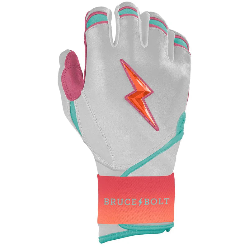 2026 Bruce Bolt Creator Series Long Cuff Batting Gloves-Youth-LCBG-SUN