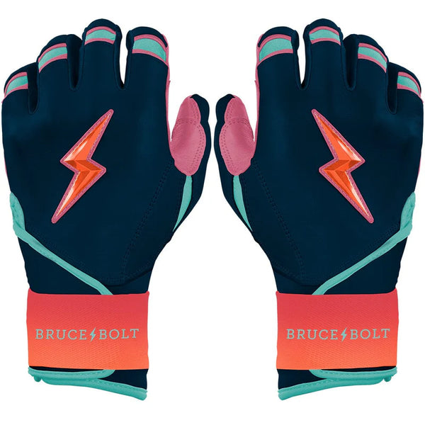 Gants De Frappe Baseball/softball BRUCE BOLT Creator Series - Jeunesse Grand (L) Bleu - Neufs