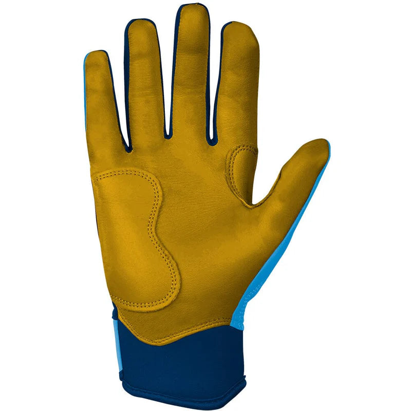 2026 Bruce Bolt Creator Series Short Cuff Batting Gloves BB-SCBG-FD24 - Youth - Carolina Blue