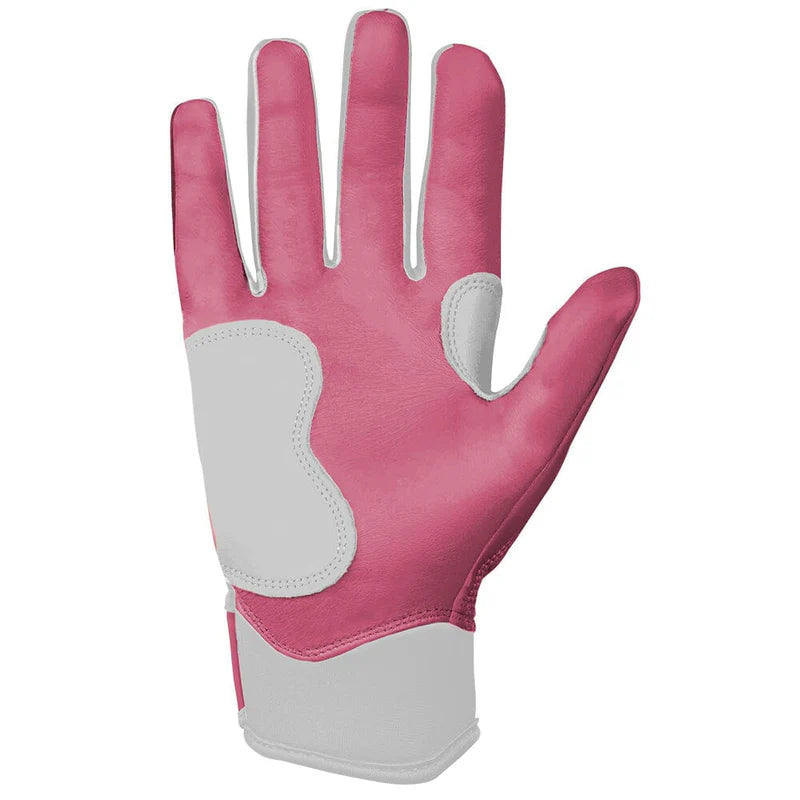 2026 Bruce Bolt Creator Series Short Cuff Batting Gloves-Youth- Dusty Pink