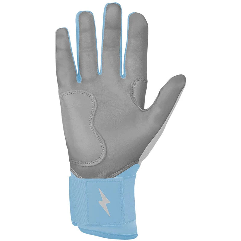 2026 Bruce Bolt Ian Happ Signature Series Long Cuff Batting Gloves BB-LCBG-HAP - Youth - White