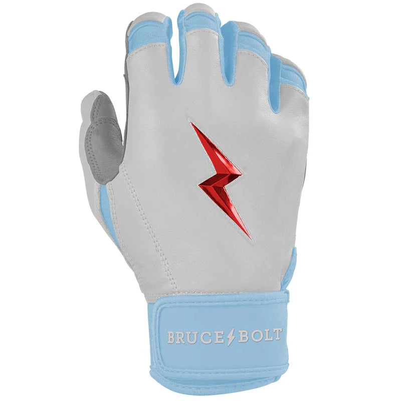 2026 Bruce Bolt Ian Happ Signature Series Short Cuff Batting Gloves BB-SCBG-HAP- Youth - White