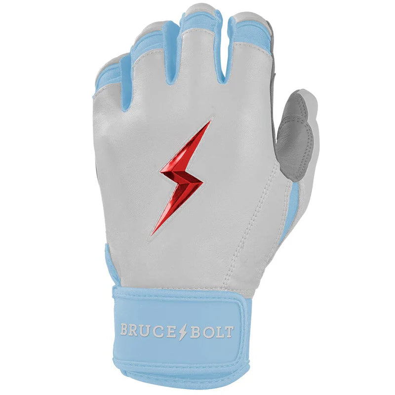 2026 Bruce Bolt Ian Happ Signature Series Short Cuff Batting Gloves BB-SCBG-HAP- Youth - White
