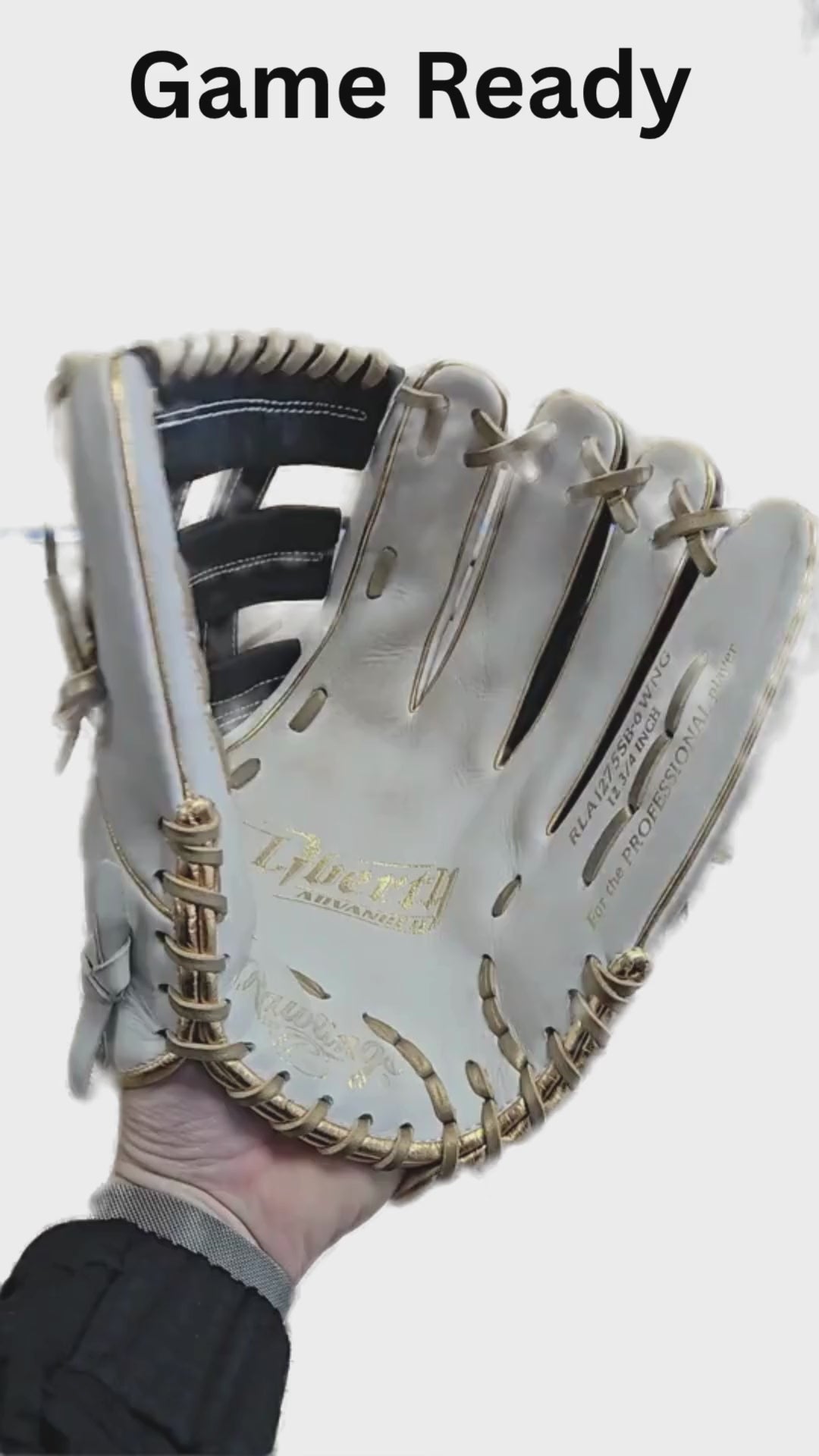 Load video: Evolution Sports Glove Break-In Service