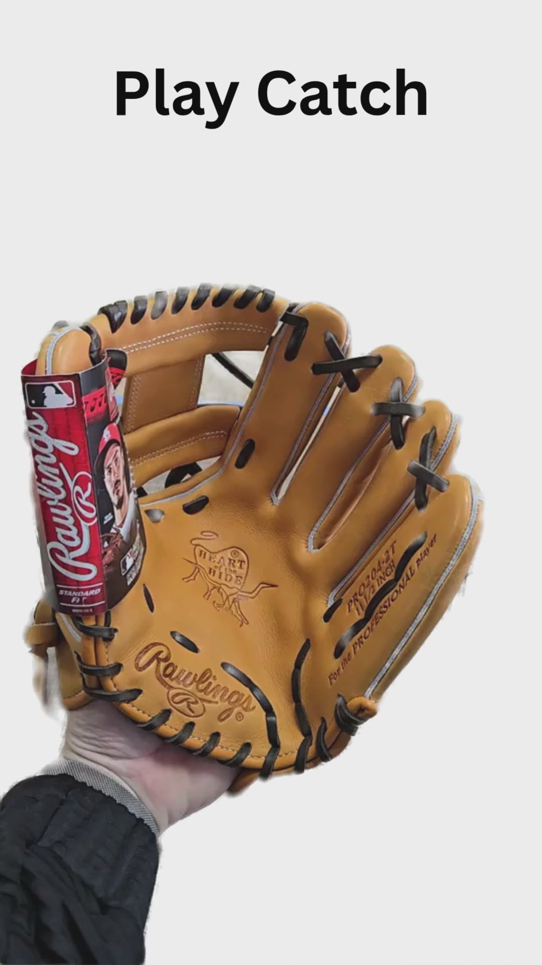 Load video: Evolution Sports Glove Break-In Service