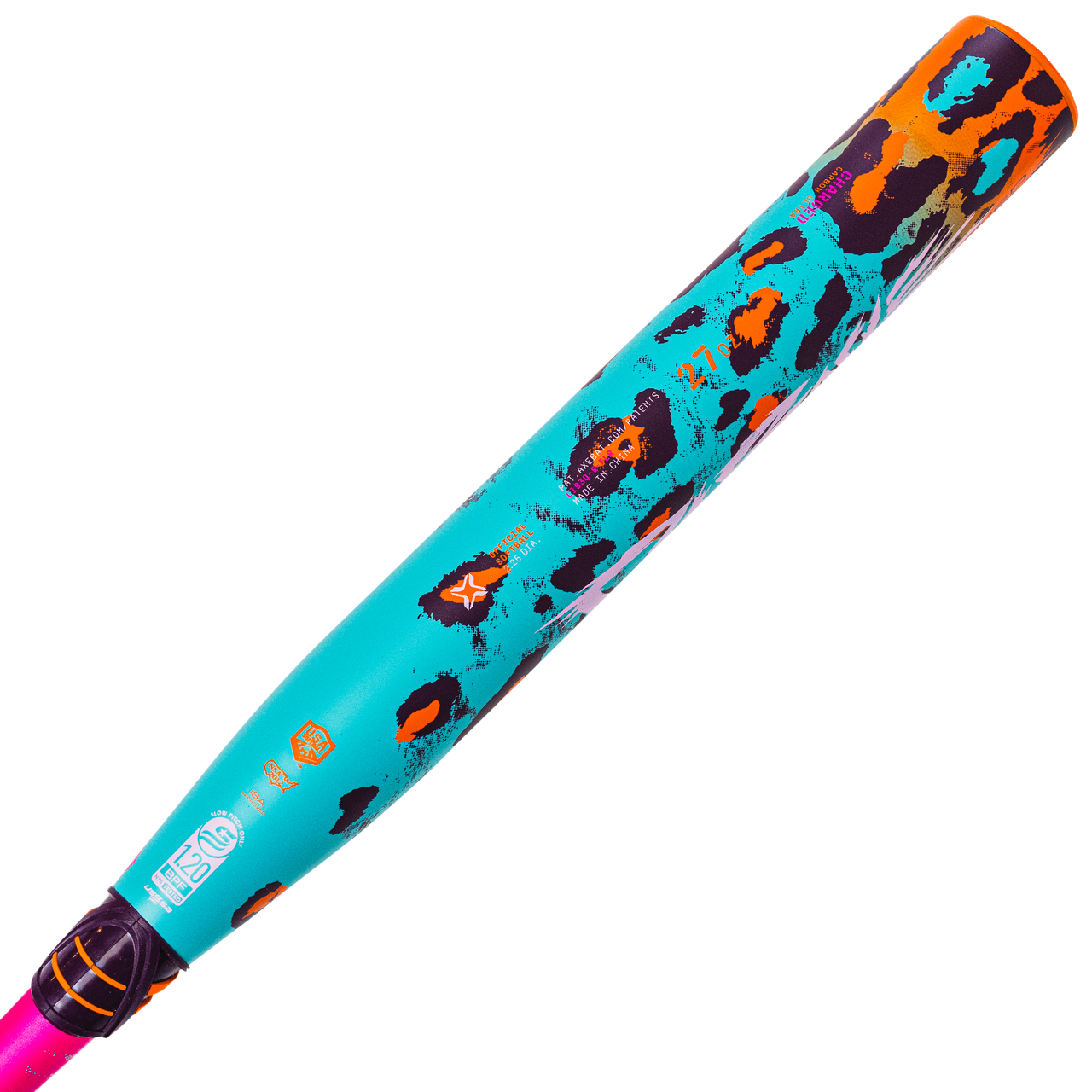 2026 Axe Dabacle 2 Piece 13" Endloaded (0.5 oz) Slo-Pitch Bat Flared Knob Dual Stamp (USSSA / USA) L193Q-E-FLR