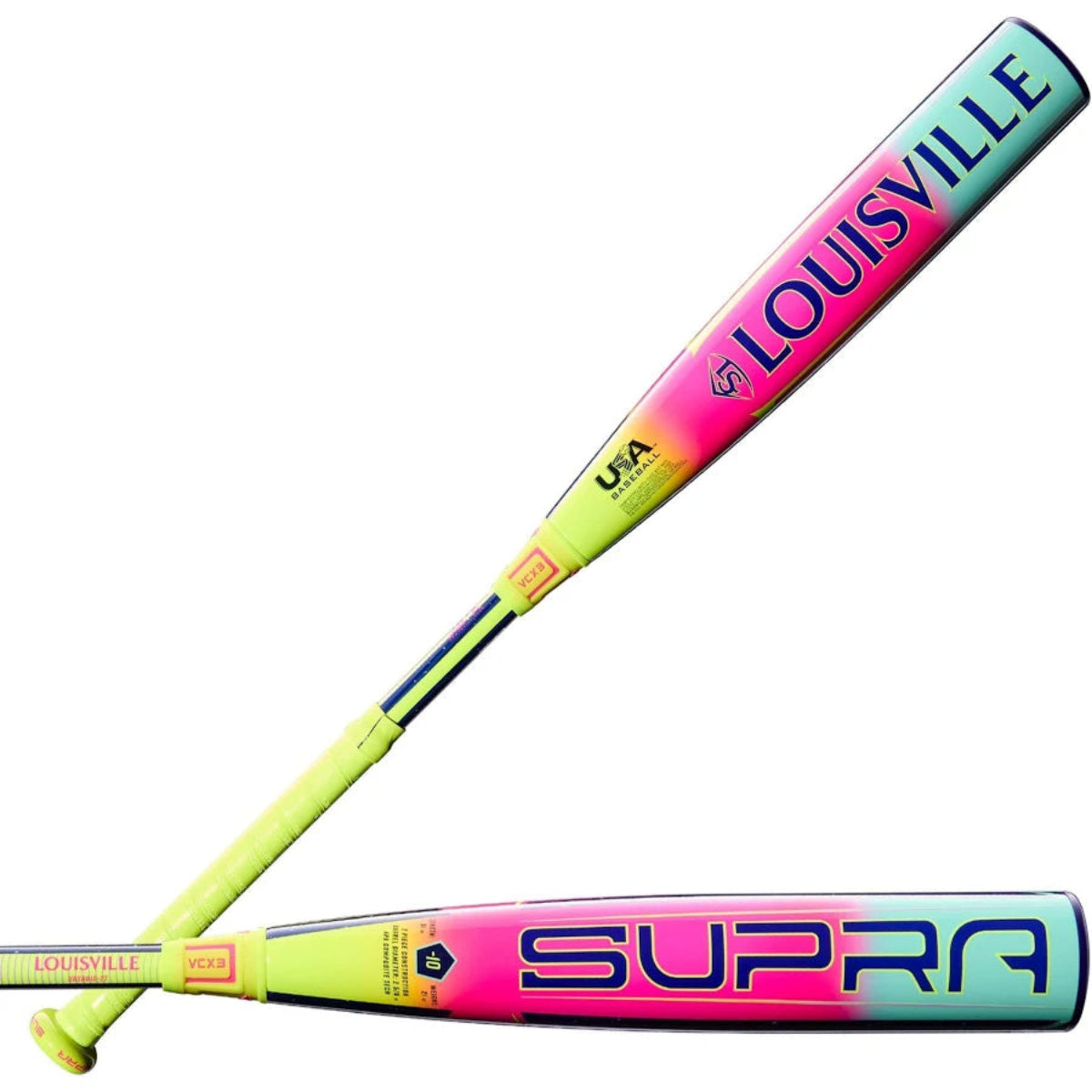 2027 Louisville Slugger Supra -10 2 Piece Baseball Bat USSSA