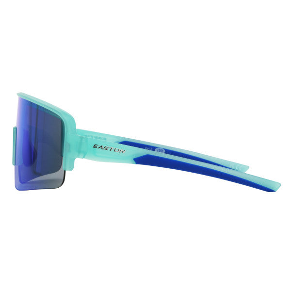 Easton Teal / Teal Shield Adult Sunglasses