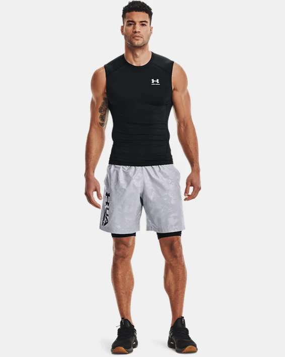 UA MENS HEATGEAR SLEEVELESS BS24