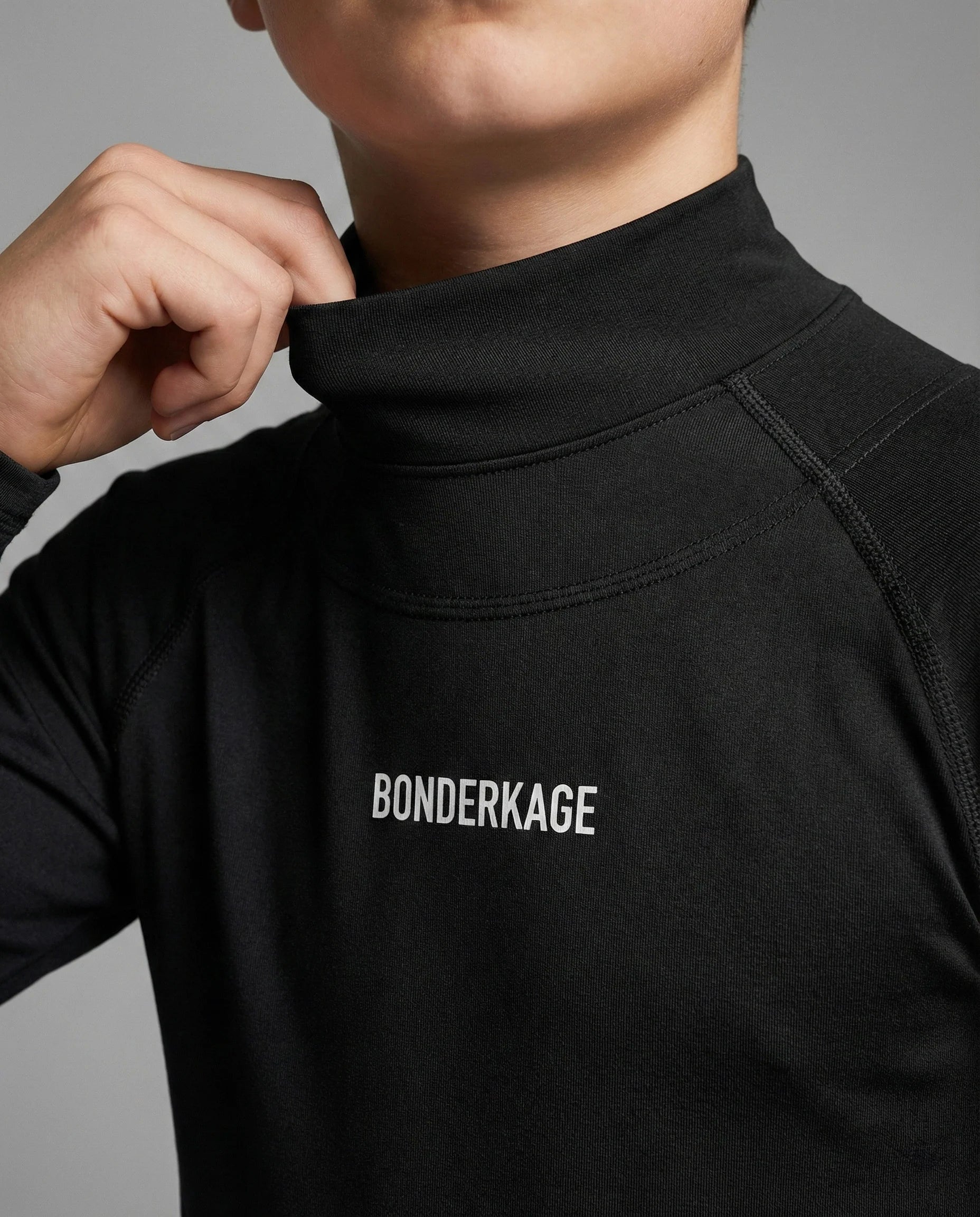 2026 Bonderkage Long Sleeve Shirt with Neck Guard and Cut Resistant Wrists (A9) - Junior