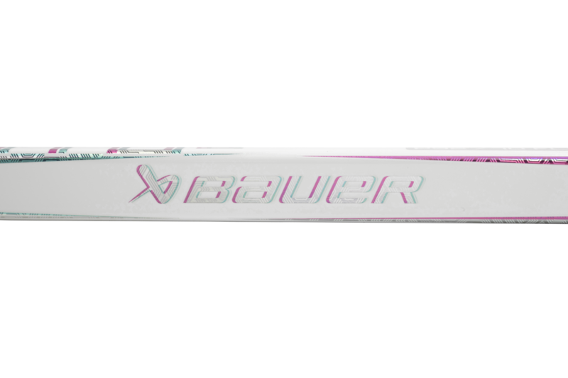 Bâton de hockey Bauer Proto2 blanc 2025 - Intermédiaire