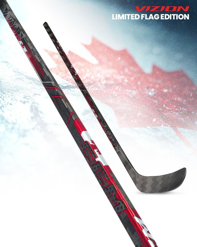 CCM Olympic Vizion Canada Hockey Stick - Senior