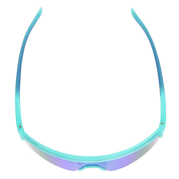 Easton Teal / Teal Shield Adult Sunglasses