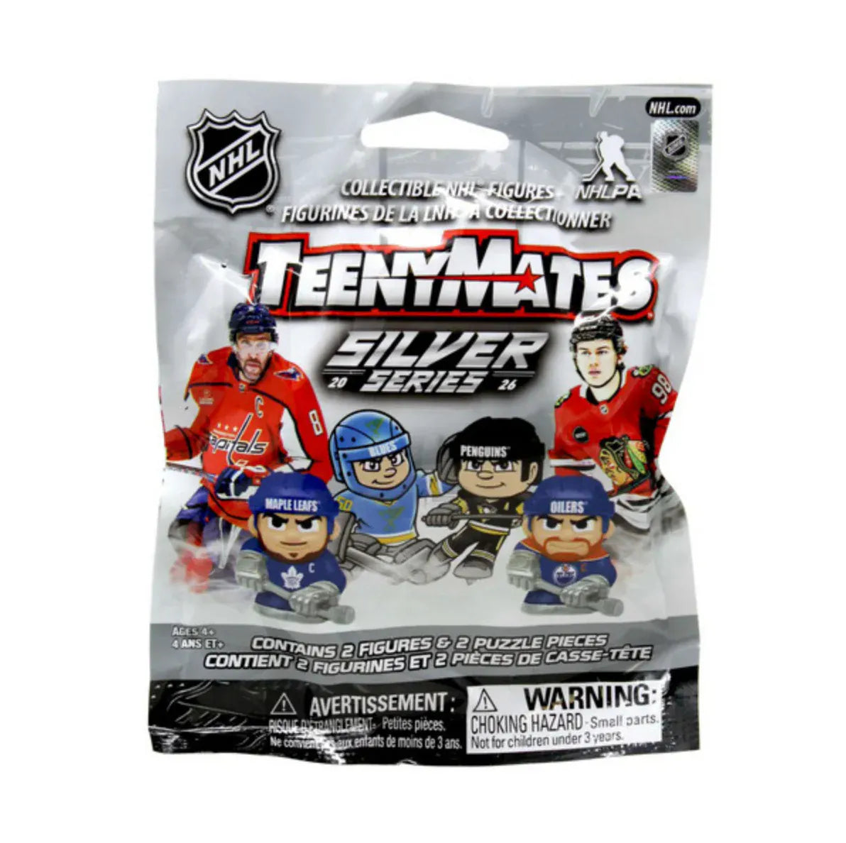 2026 Party Animal Teenymates NHL Collectible Figures- Silver Series